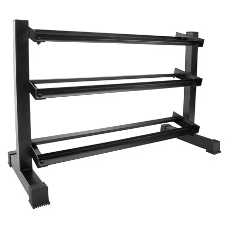 Kompakthantel-Stnder-Set XL mit 12 Paar Hex Hanteln, 1-15 kg, LxBxH 119x50x76 cm