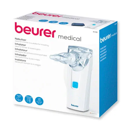 BEURER Inhalator mit Schwingmembran-Technologie IH 55