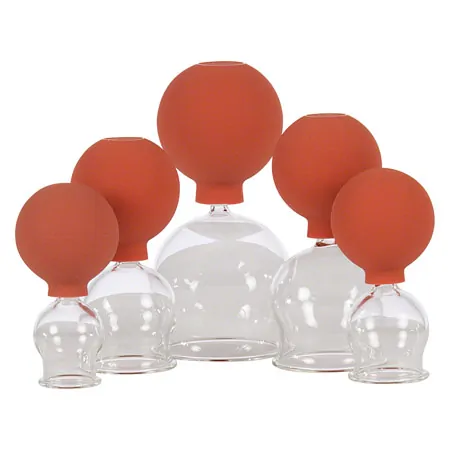 Schrpfglser mit Ball  2,5-6,5 cm, 5er Set