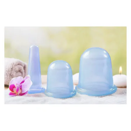Cup-Set aus Silikon, 3-tlg.