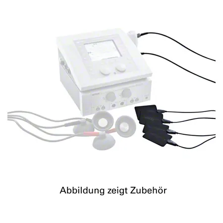 Gummi-Elektroden fr Elektrotherapiegerte, 4x6 cm, 2 Stck