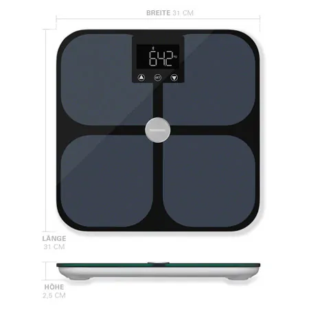 Medisana Krperanalysewaage BS 650 Connect mit WiFi und Bluetooth