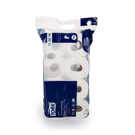 Tork Toilettenpapier T4 Soft, 3-lagig, 72 Rollen