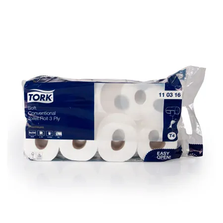 Tork Toilettenpapier T4 Soft, 3-lagig, 72 Rollen