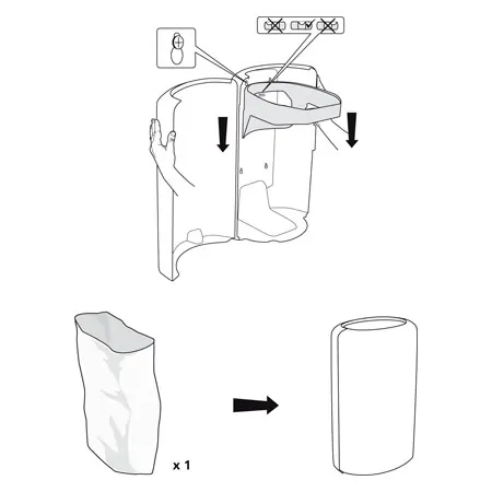 Tork Abfallbehlter Elevation, 50 l