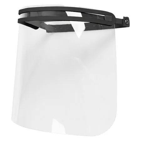 Faceshield mit Gummibund, weiche Stirnauflage