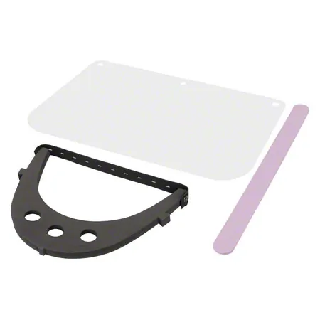Faceshield mit Gummibund, weiche Stirnauflage