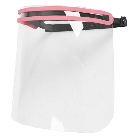 Faceshield mit Gummibund, weiche Stirnauflage