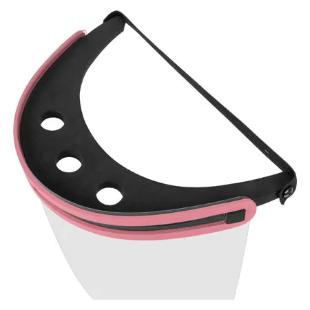 Faceshield mit Gummibund, weiche Stirnauflage