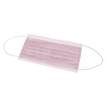 Medizinischer Einmal-Mundschutz mit Elastikband und Nasenbgel, 50 Stck