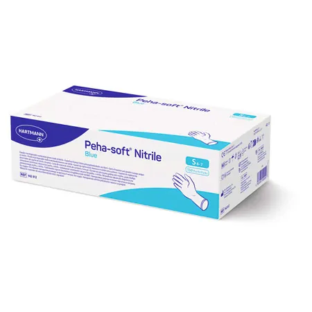 Hartmann Untersuchungshandschuhe Peha-soft nitrile blue, puder- u. latexfrei, 150 St�ck