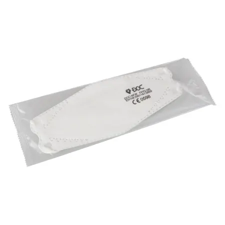 DOC FFP2 Schutzmaske mit Elastikband, 25 Stck