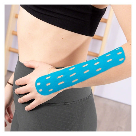 CureTape Punch, 5 m x 5 cm, wasserfest, blau