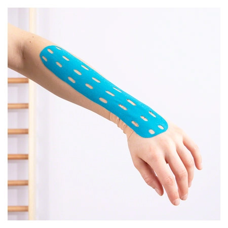 CureTape Punch, 5 m x 5 cm, wasserfest, blau