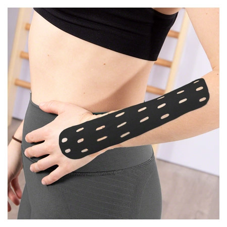 CureTape Punch, 5 m x 5 cm, wasserfest, schwarz