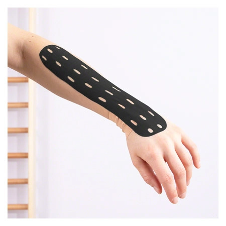 CureTape Punch, 5 m x 5 cm, wasserfest, schwarz