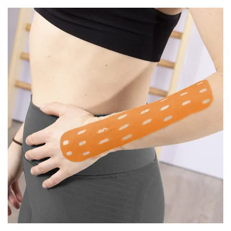 CureTape Punch, 5 m x 5 cm, wasserfest, orange