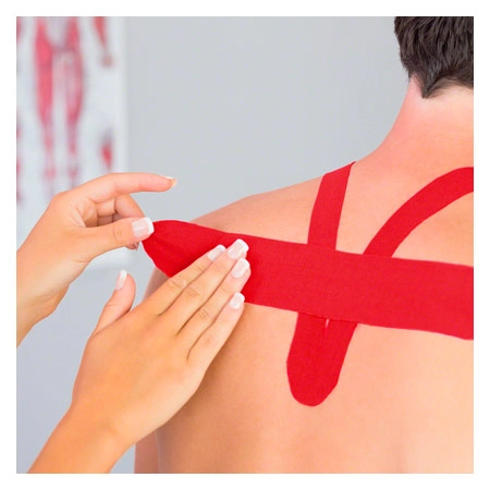 CureTape Classic, 5 m x 5 cm, wasserfest, rot