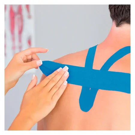 CureTape Giant Classic, 31,5 m x 5 cm, wasserfest, blau