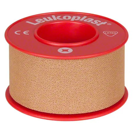 Leukoplast ohne Schutzring, 5 m x 2,5 cm, 12 Stck