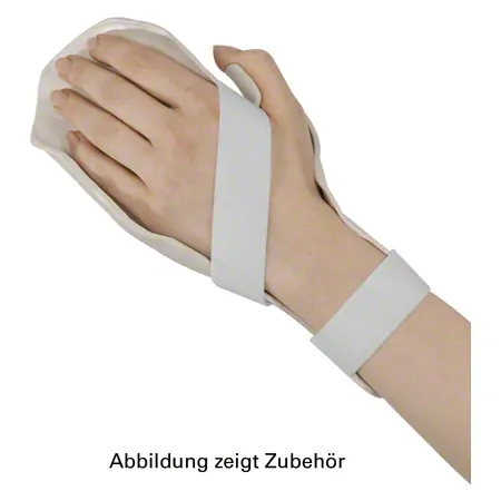 Klettverschluss, 2-tlg., Klettband selbstklebend, 1m x 25 mm, wei