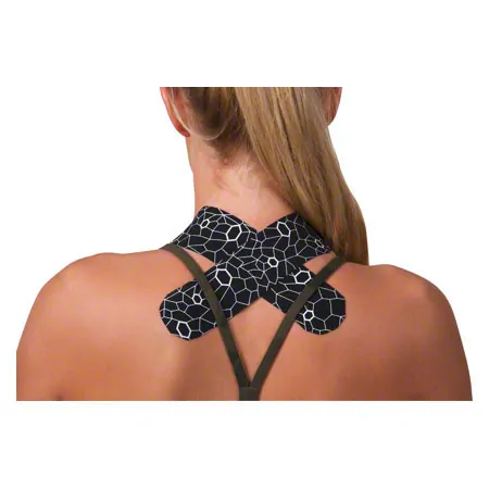 Thera-Band Kinesiology Tape XactStretch, 5 m x 5 cm, schwarz/wei