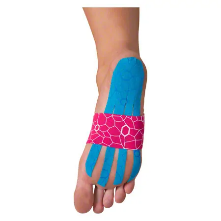 Thera-Band Kinesiology Tape XactStretch, 5 m x 5 cm, pink/wei
