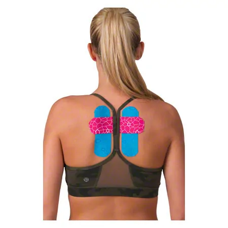Thera-Band Kinesiology Tape XactStretch, 5 m x 5 cm, grn/gelb