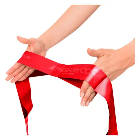 Thera-Band CLX Band, 2 m, mittel, rot