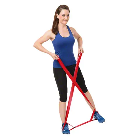 Thera-Band CLX Band, 22 m, mittel, rot