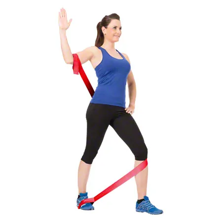Thera-Band CLX Band, 22 m, mittel, rot