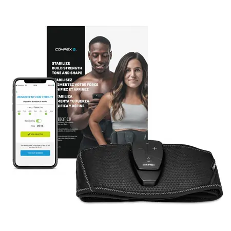 Compex CoreBelt 3.0 Bauch- und Rckentrainer