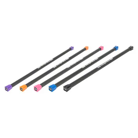 Sport-Tec Gewichtsstangen-Set, 51-tlg., 50 Gewichtsstangen 6-10 kg inkl. Aufbewahrungsstnder