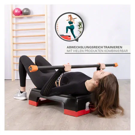 Sport-Tec Gewichtsstange 1 kg, apricot