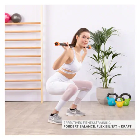 Sport-Tec Gewichtsstange 1 kg, apricot