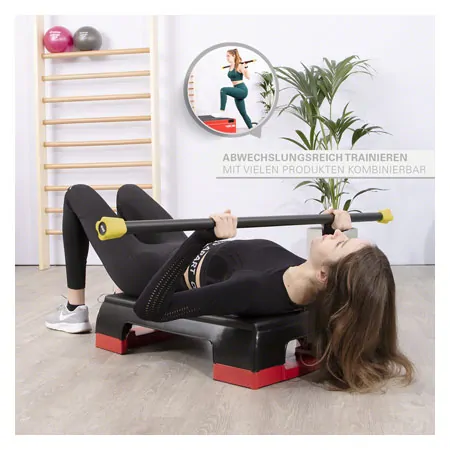 Sport-Tec Gewichtsstange 2 kg, gelb