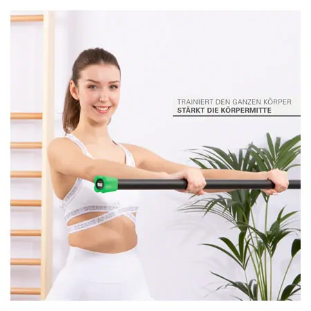 Sport-Tec Gewichtsstange 3 kg, grn