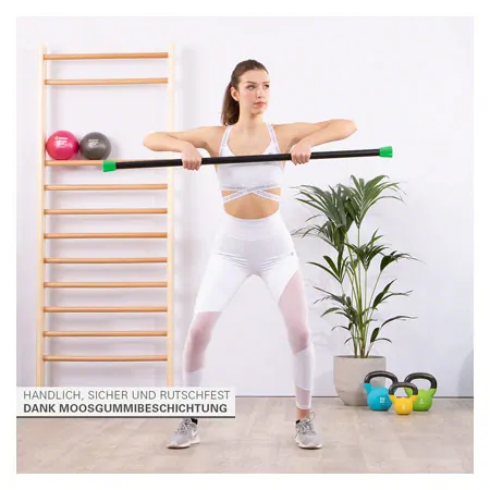Sport-Tec Gewichtsstange 3 kg, grn