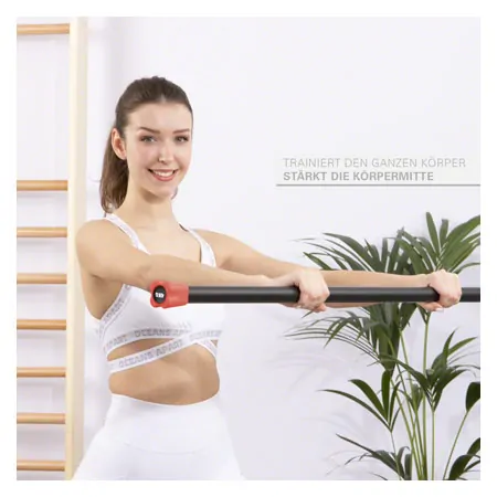 Sport-Tec Gewichtsstange 4 kg, rot