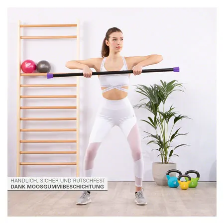 Sport-Tec Gewichtsstange 6 kg, lila