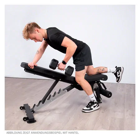 Sport-Tec Hantelbank, Flat, Incline, Decline, Lx B x H 143 x 65 x 44 cm
