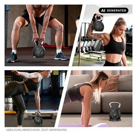 Sport-Tec verstellbare Kettlebell, 1,5-10 kg