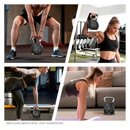Sport-Tec verstellbare Kettlebell, 2-20 kg