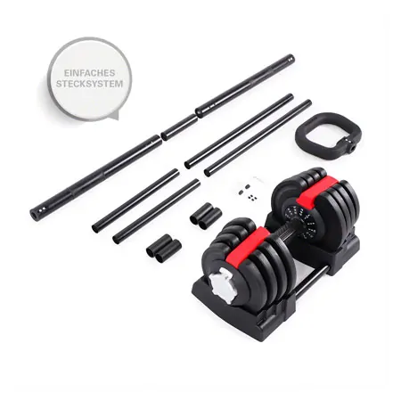 Sport-Tec 3-in-1 Multi Hantel-Set 1-19 kg