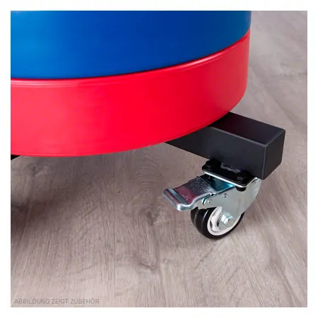 Bumper Plate Aufbewahrungswagen, fahrbar, LxBxH 60,5x60,5x97 cm