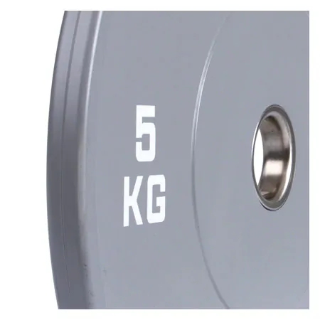 Hantelscheibe Olympia Bumper Plate, 50 mm, 5 kg,