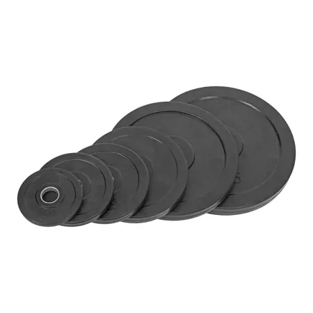 Hantelscheibe mit Gummiberzug, Bohrung  3 cm, 0,5 kg, Stck