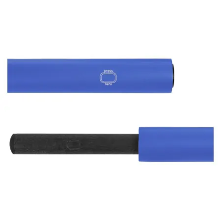 Gymstick inkl. Tragetasche, mittel, blau