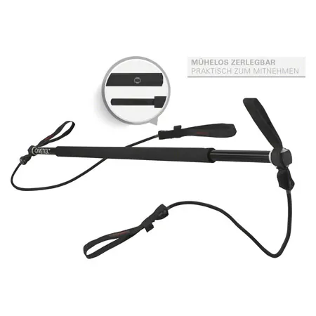 Gymstick inkl. Tragetasche, stark, schwarz