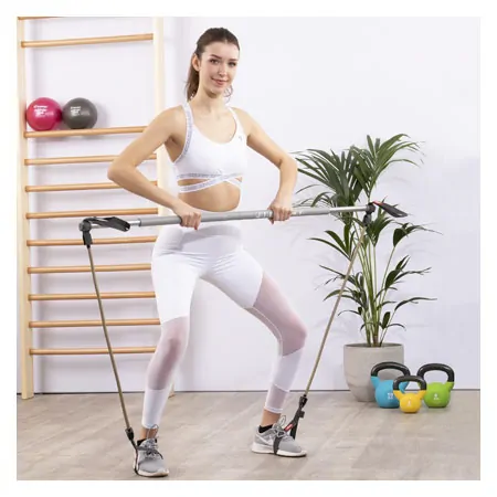 Gymstick Ersatz-Tubings, extra stark, silber, Paar